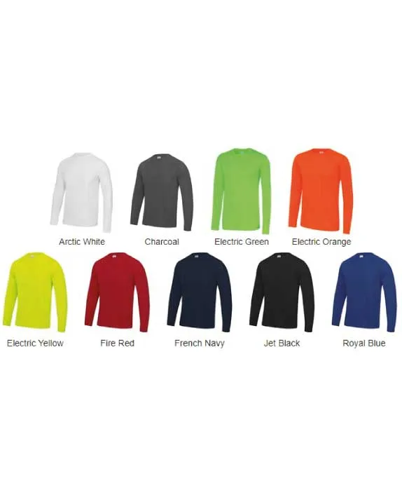 002JC Long sleeve performance cool T-Shirt