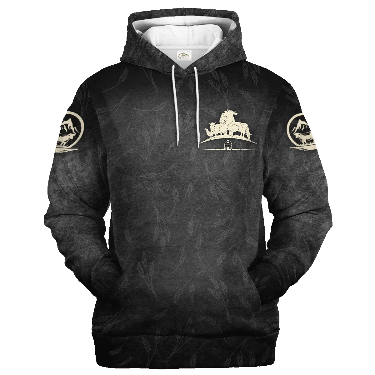 3D Print Black Country Roots Hoodie, Farmer Tans Hoodie For Men Women