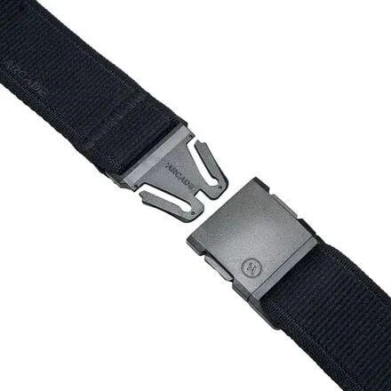 Atlas Arcade thin belt, black