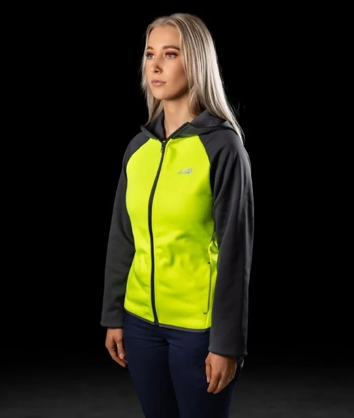 Bad Womens Waterproof Endurance Hi Vis Hoodie