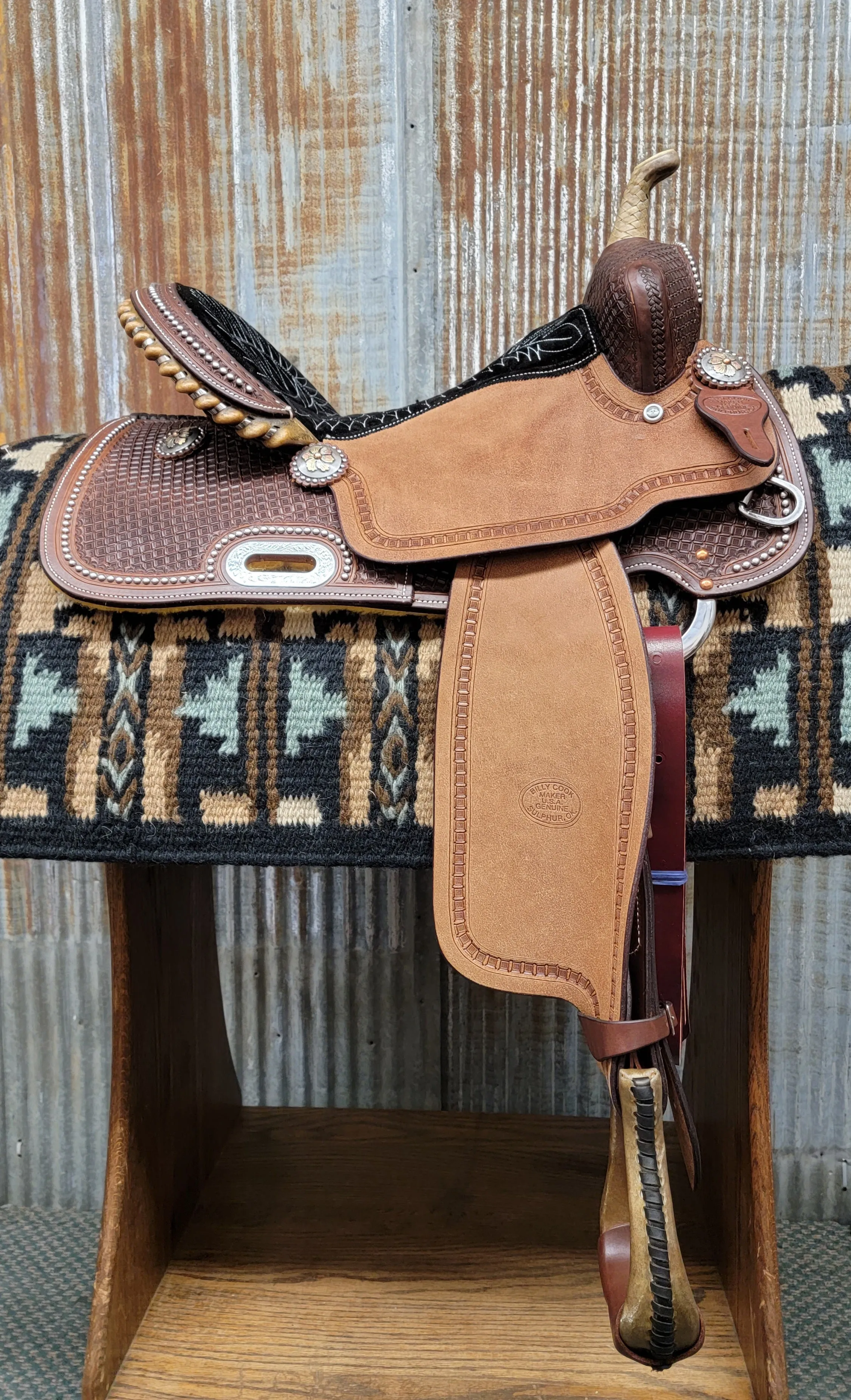 Billy Cook Barrel Racing Saddle