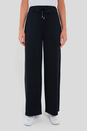 Black Wide Leg Finn Sweatpants