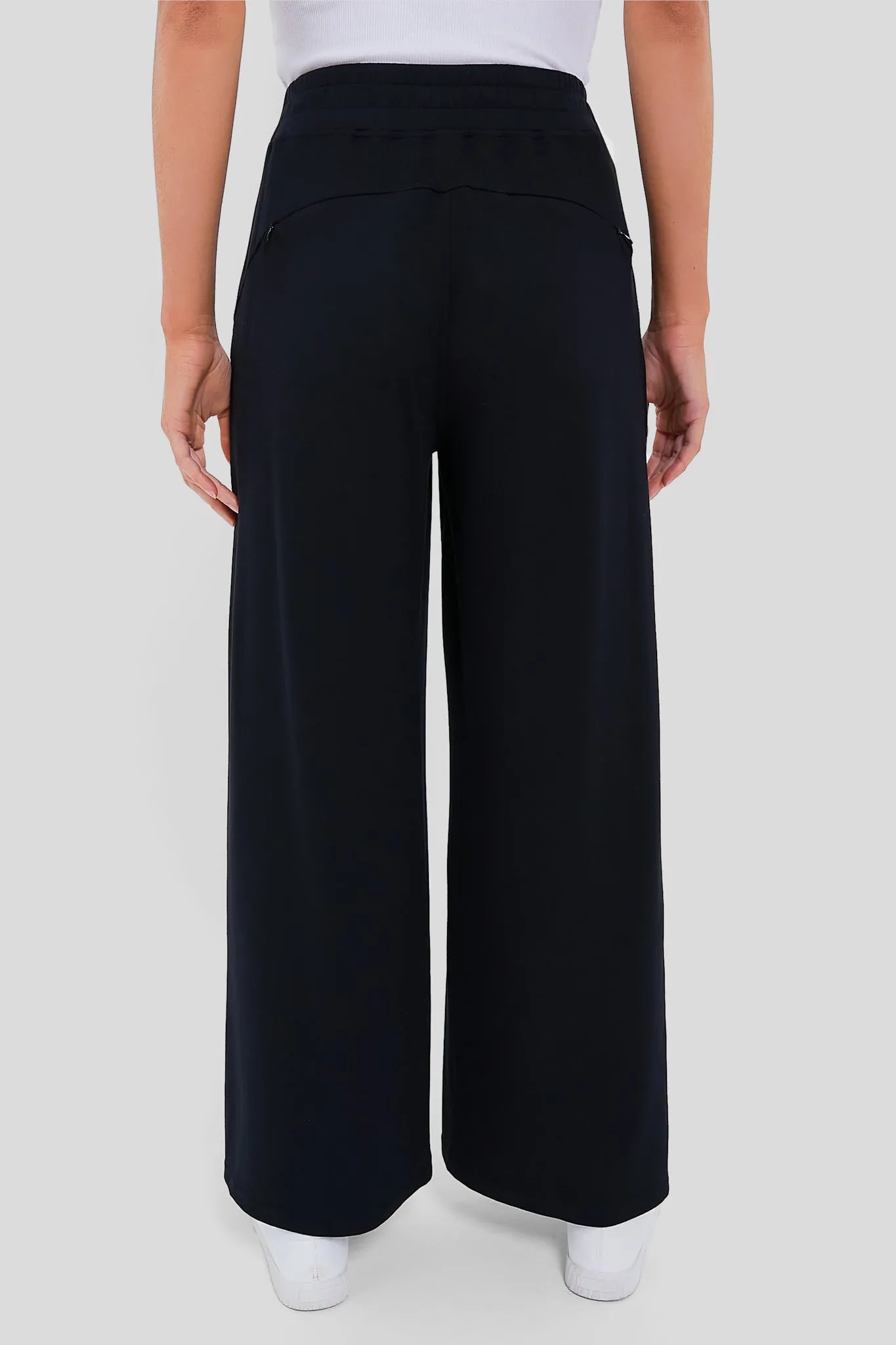 Black Wide Leg Finn Sweatpants