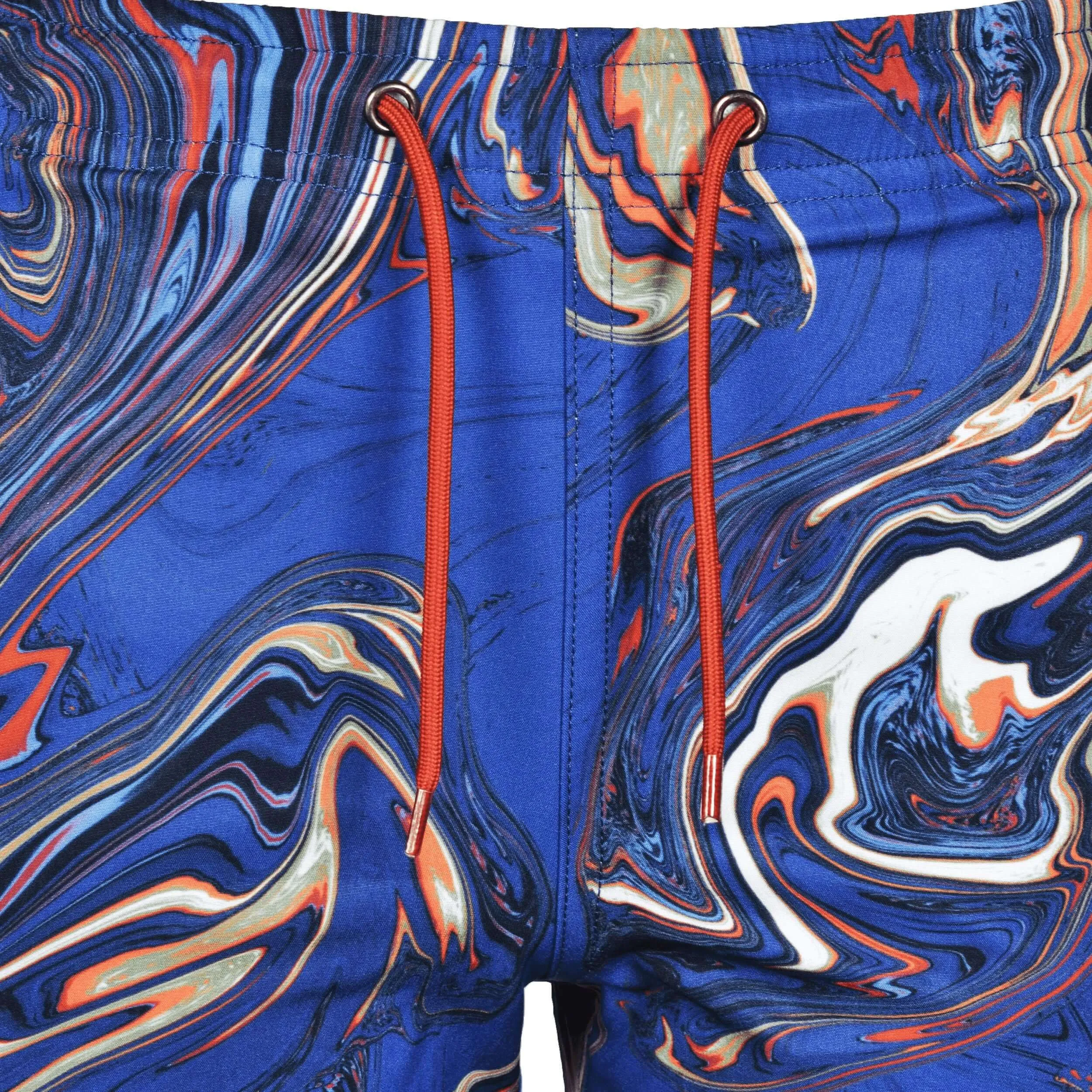 Boys Oil Navy Swimming Shorts