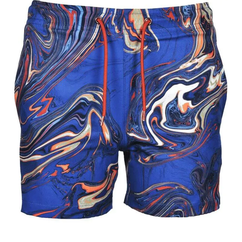 Boys Oil Navy Swimming Shorts