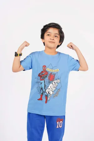 Boy's Short Sleeves Graphics Tee