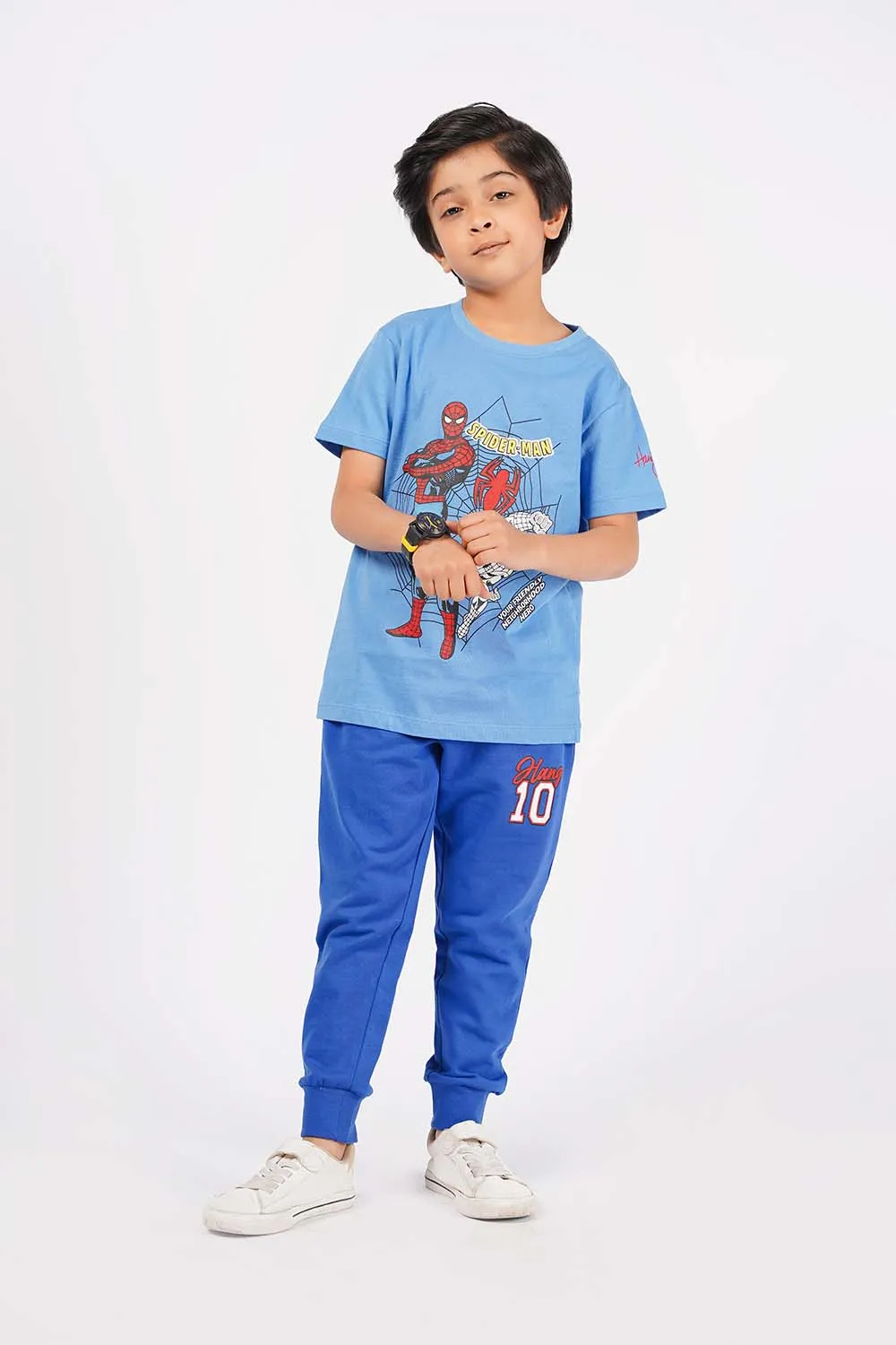 Boy's Short Sleeves Graphics Tee