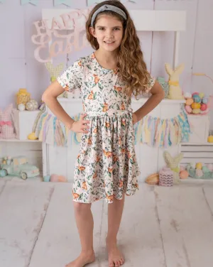 BUNNY SHORT SLEEVES DRESS