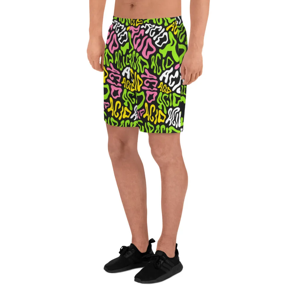 Candy Acid Athletic Shorts