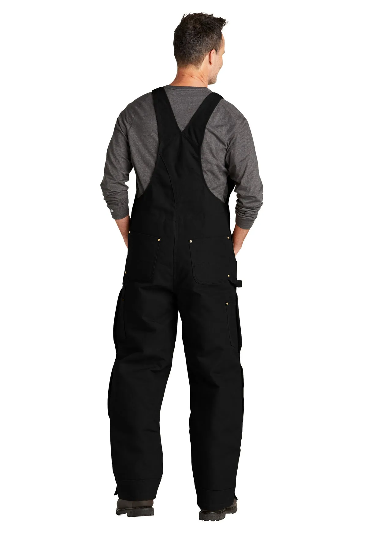 Carhartt Men's Short Firm Duck Insulated Bib Overalls CTS104393