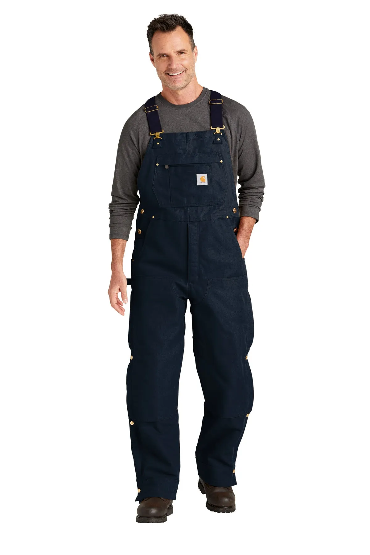 Carhartt Men's Short Firm Duck Insulated Bib Overalls CTS104393