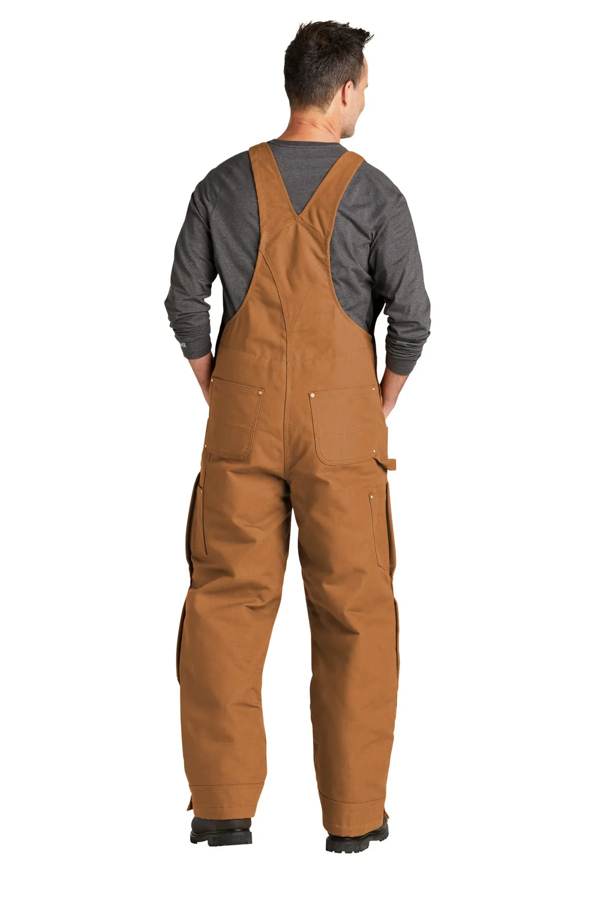 Carhartt Men's Short Firm Duck Insulated Bib Overalls CTS104393