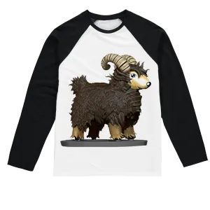 CG Brown Sheep Sublimation Baseball Long Sleeve T-Shirt