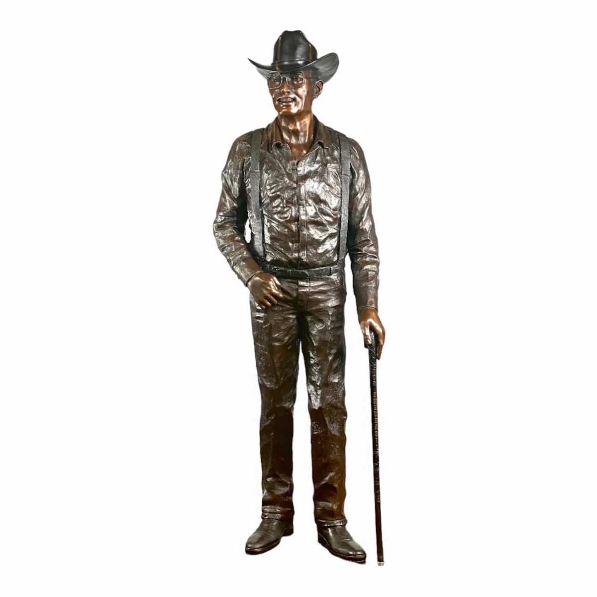 Custom Statue of Texas Mayor Bob Rheudasil