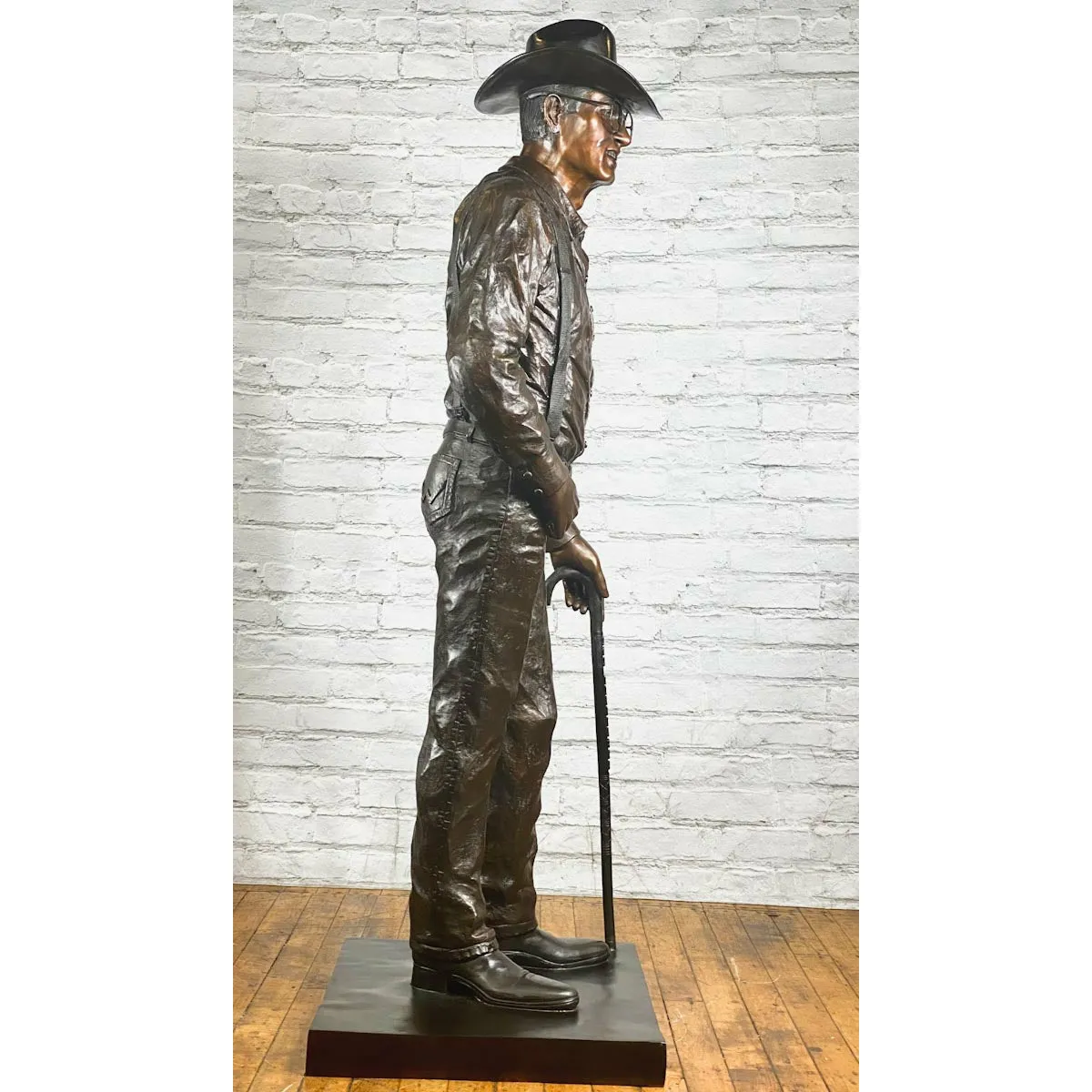 Custom Statue of Texas Mayor Bob Rheudasil