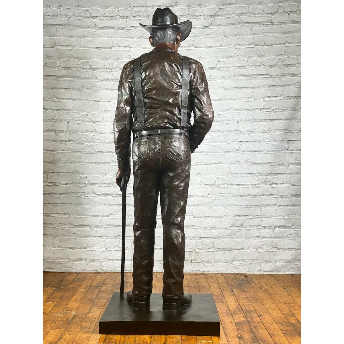 Custom Statue of Texas Mayor Bob Rheudasil