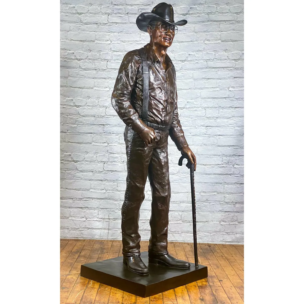 Custom Statue of Texas Mayor Bob Rheudasil