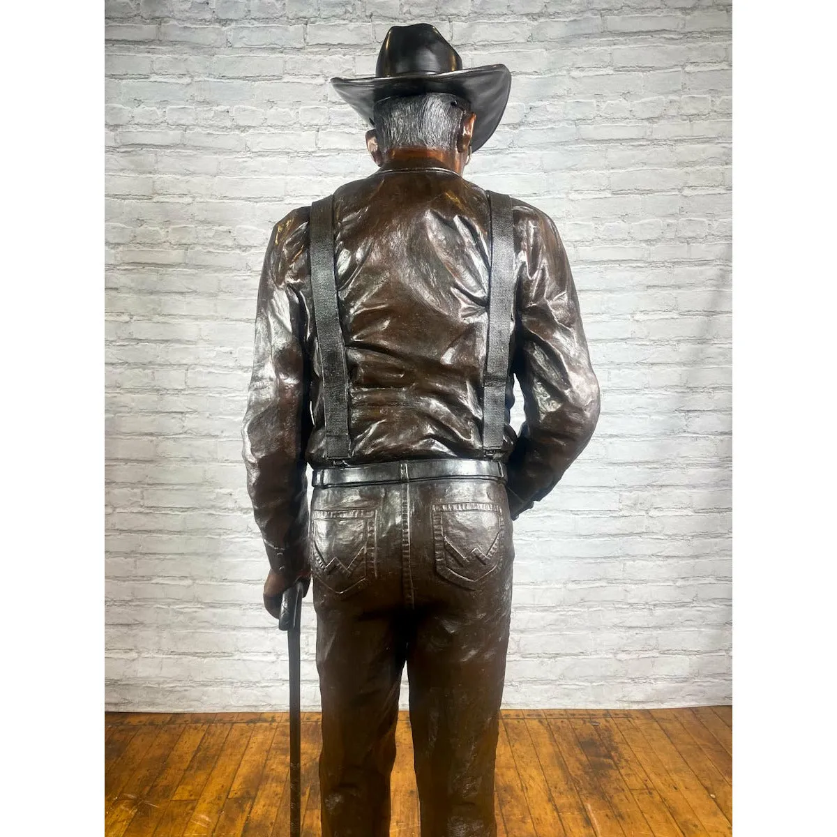 Custom Statue of Texas Mayor Bob Rheudasil