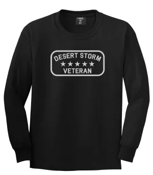 Desert Storm Veteran Mens Long Sleeve T-Shirt