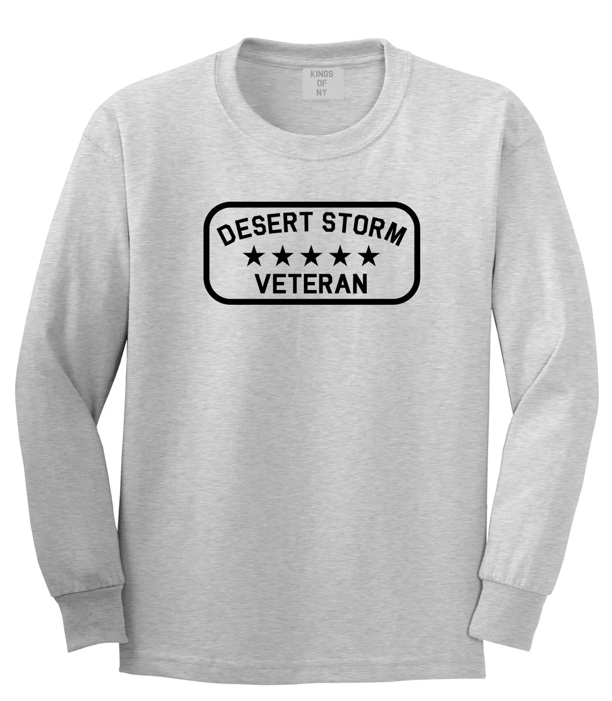 Desert Storm Veteran Mens Long Sleeve T-Shirt