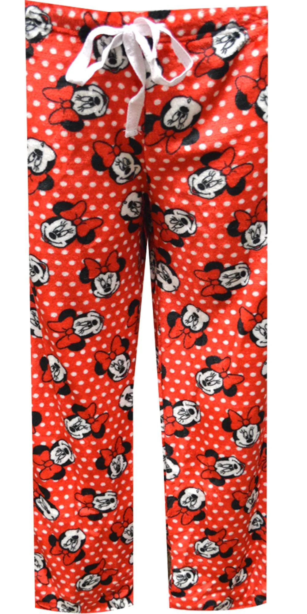 Disney's Minnie Mouse Plush Red Polka Dot Loungepant