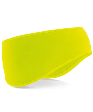 Fluorescent Yellow - Softshell sports tech headband