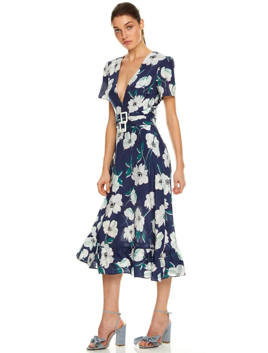 FULL BLOOM MIDI DRESS