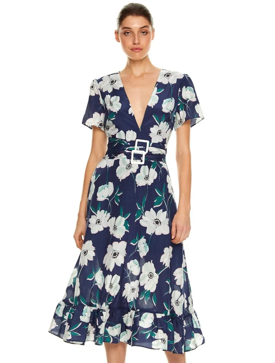 FULL BLOOM MIDI DRESS