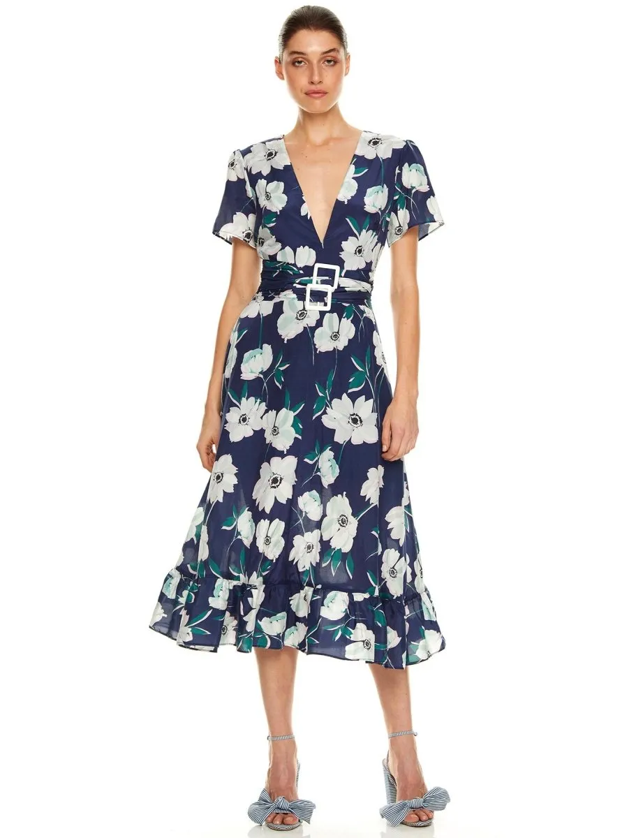 FULL BLOOM MIDI DRESS