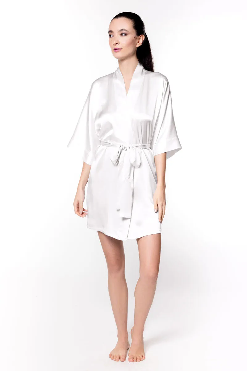 Garbo Boudoir Short Robe Classic