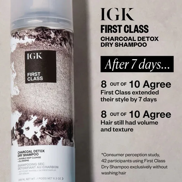 IGK First Class Charcoal Detox Dry Shampoo