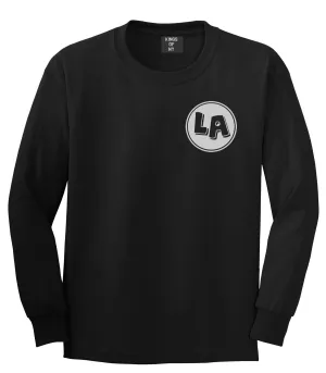 LA Circle Chest Los Angeles Long Sleeve T-Shirt