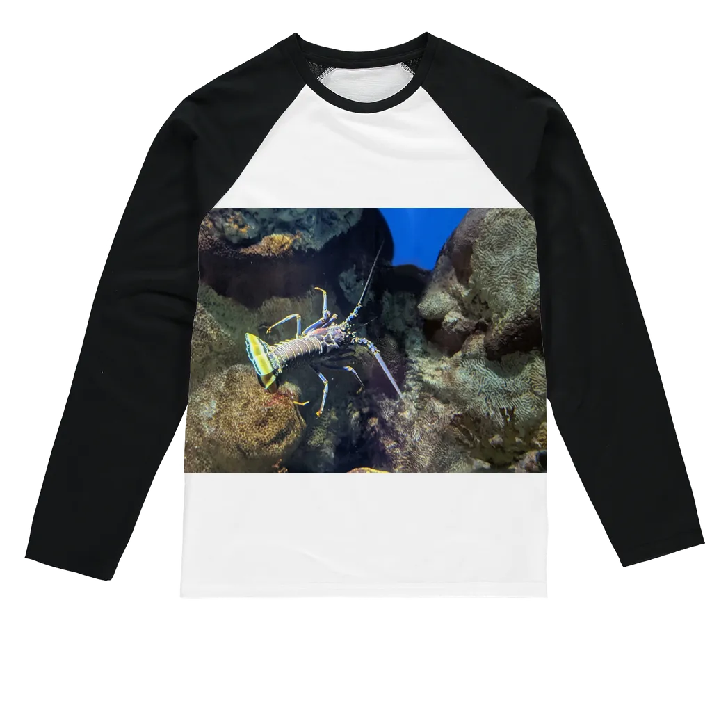 Lobster Sublimation Baseball Long Sleeve T-Shirt