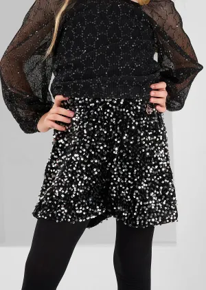 Mae Sequin Velvet Short