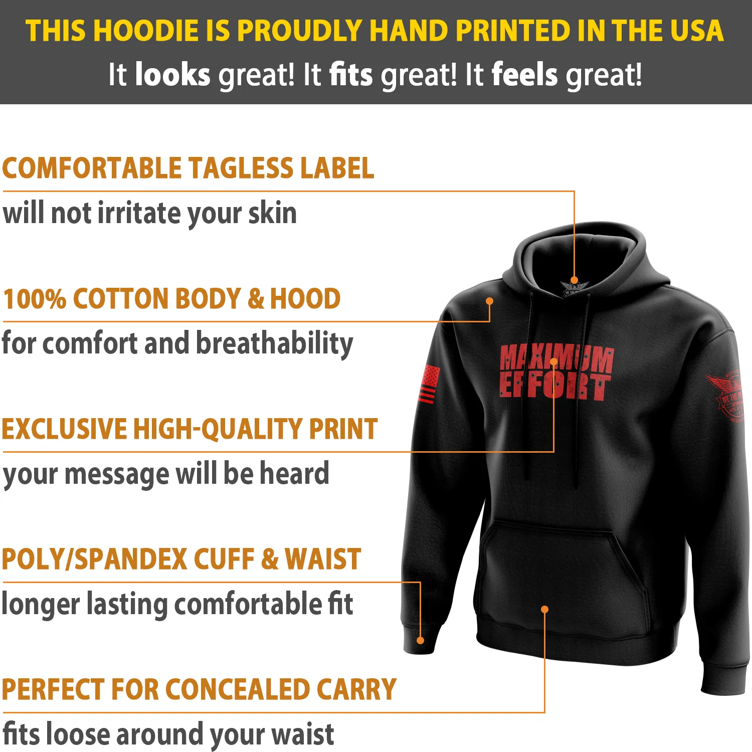 Maximum Effort Hoodie