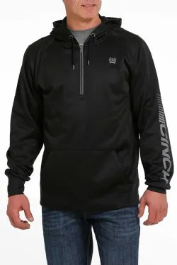 MEN'S CINCH HOODIE - BLACK