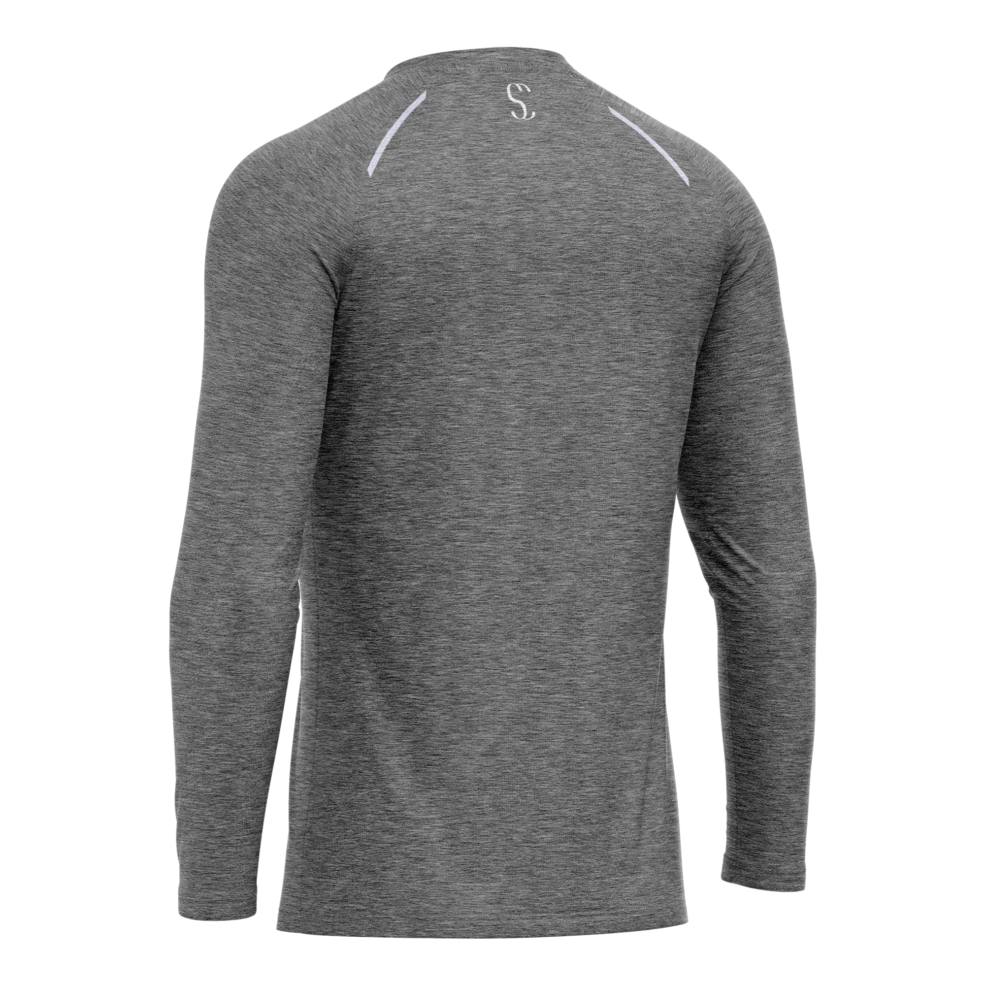 Men's Grey Long Sleeve T Shirt & Light Grey Joggers Set