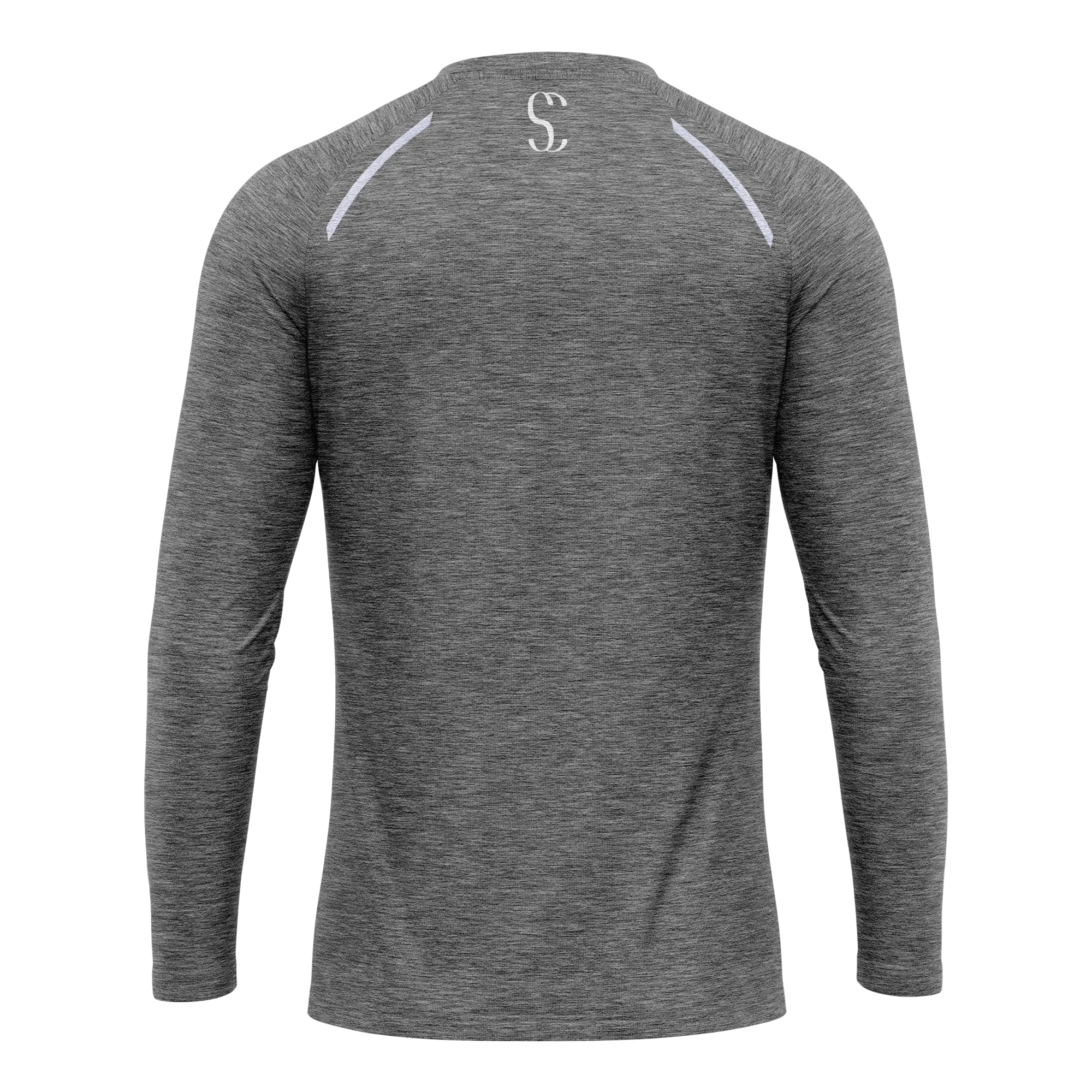 Men's Grey Long Sleeve T Shirt & Light Grey Joggers Set