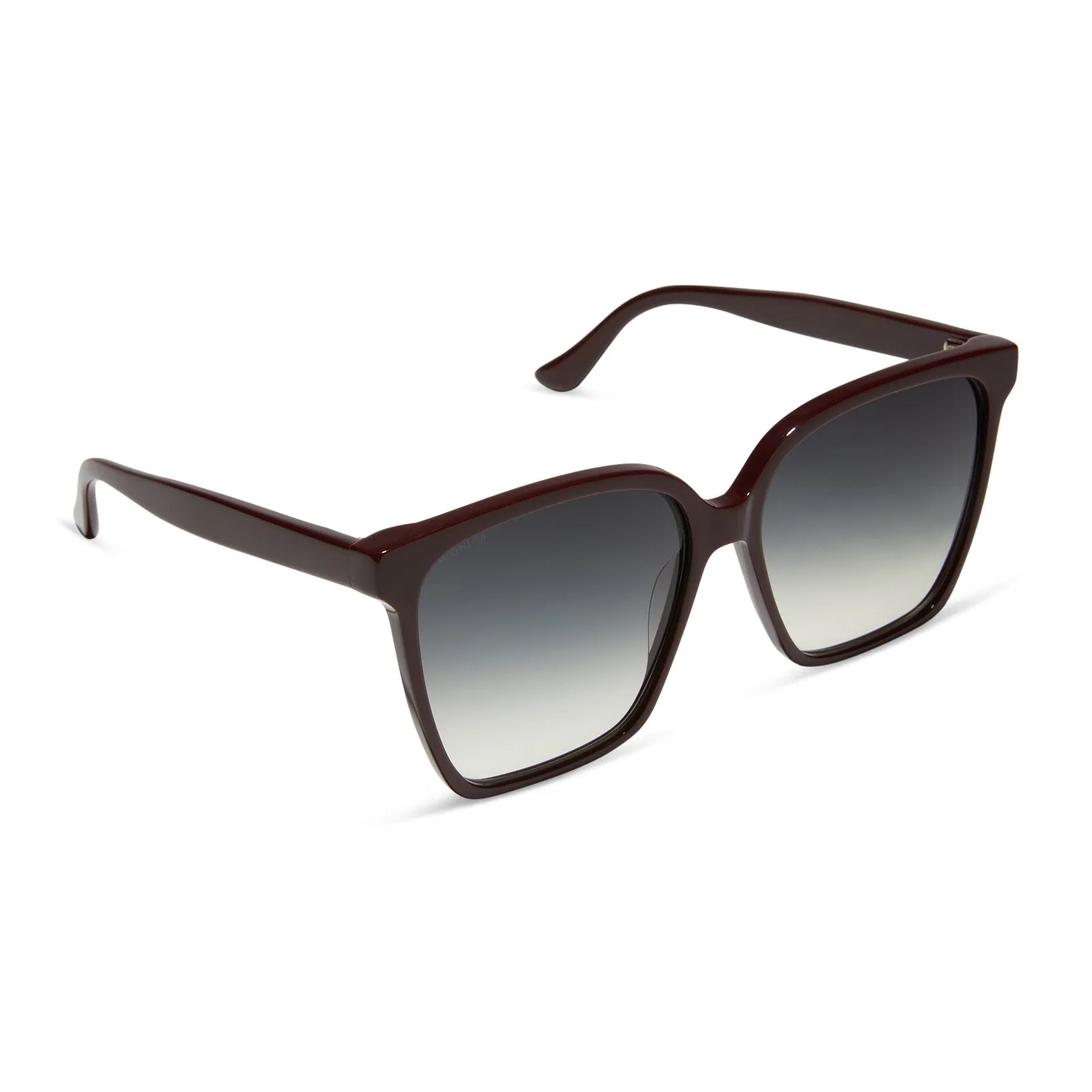 NAOMI - BORDEAUX   GREY GRADIENT   POLARIZED SUNGLASSES