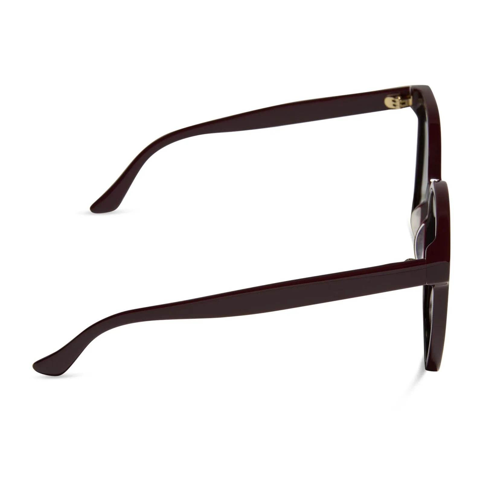 NAOMI - BORDEAUX   GREY GRADIENT   POLARIZED SUNGLASSES