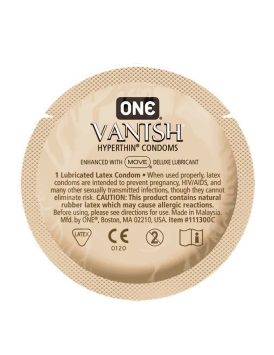 ONE Vanish Hyperthin Condoms