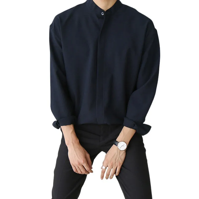 Pologize™ Long Sleeve Silk Button Shirt