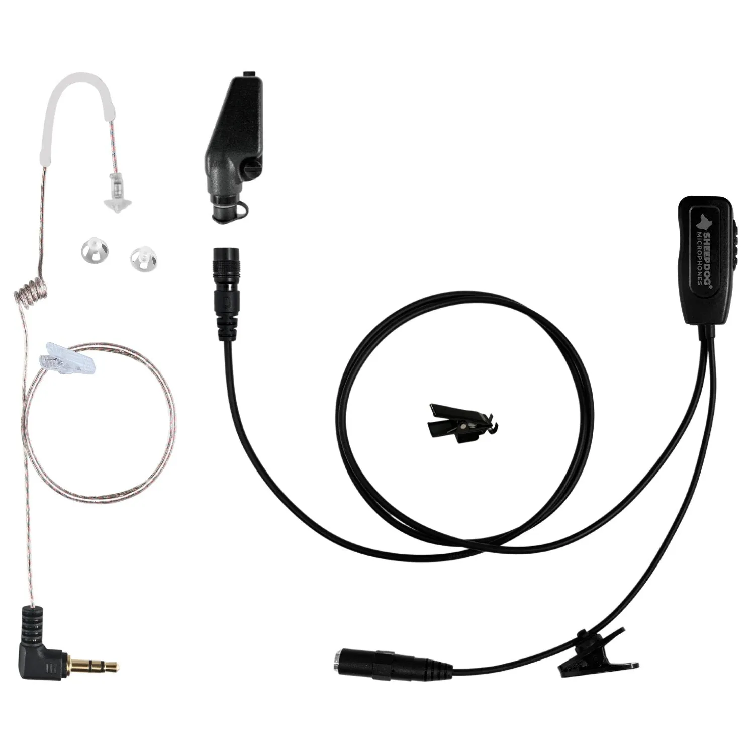 Quick Disconnect Mic and Tubeless Earpiece, Kenwood