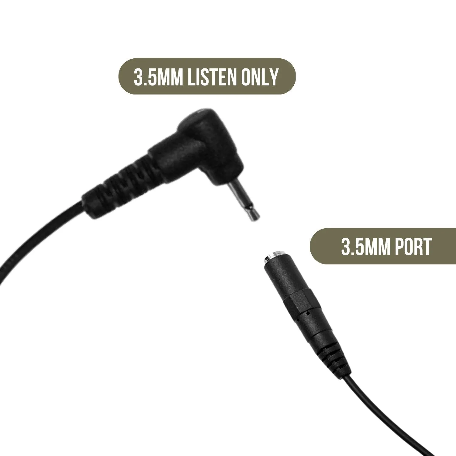 Quick Disconnect Mic and Tubeless Earpiece, Kenwood