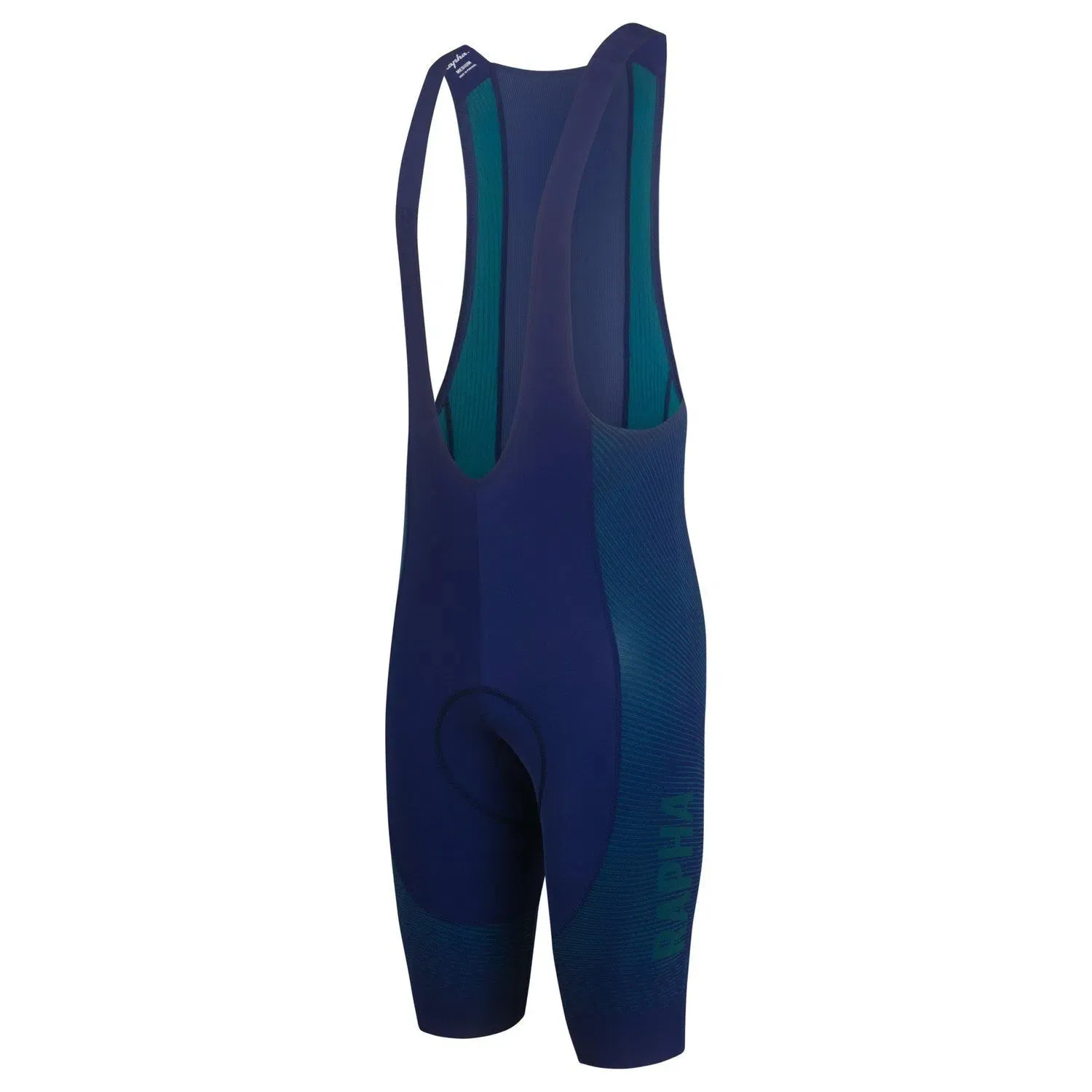 RAPHA Pro Team Bib Shorts PowerWeave - MUG Navy/Green