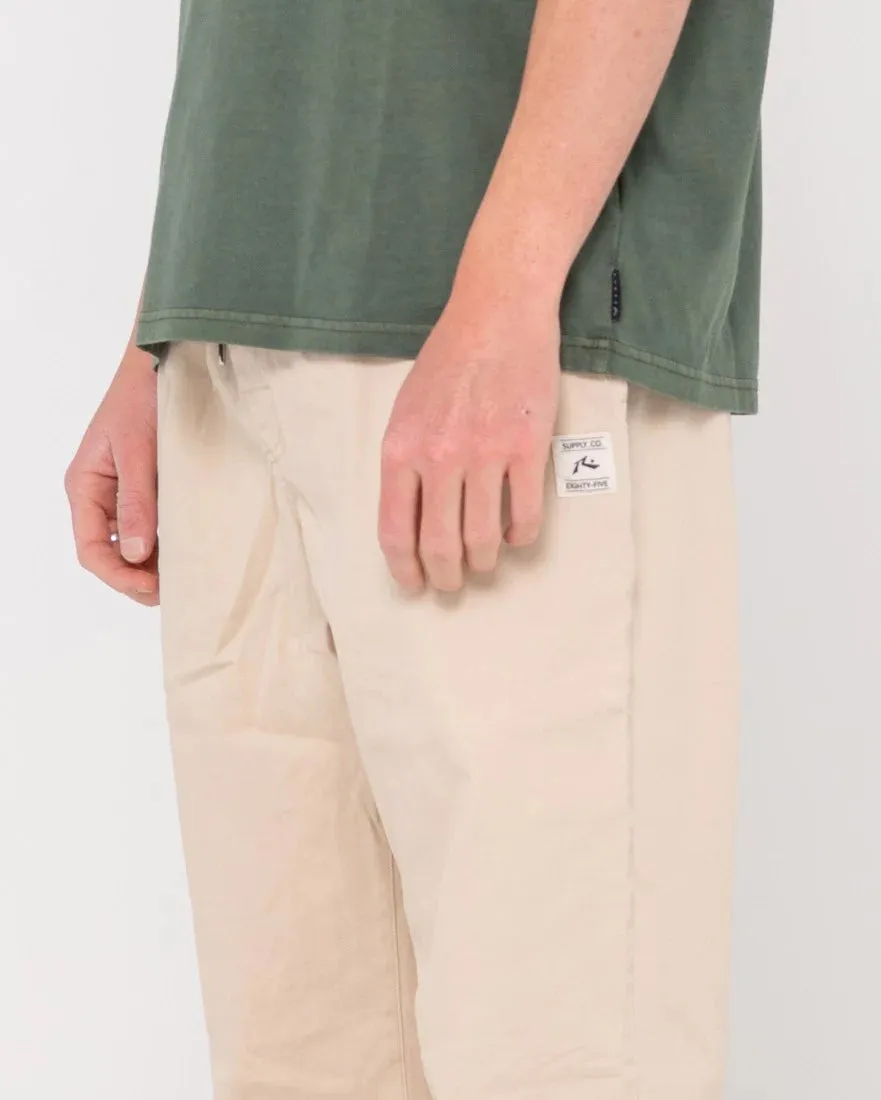 Rusty Mid Straight Fit Elastic Pant