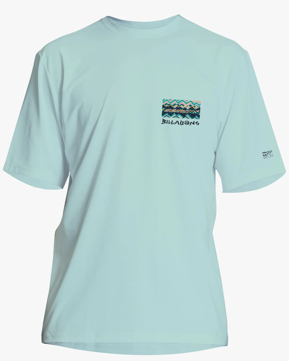 Segment Upf 50 Short Sleeve Surf Tee - Mint