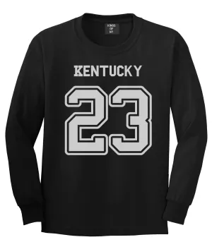 Sport Style Kentucky 23 Team State Jersey Long Sleeve T-Shirt