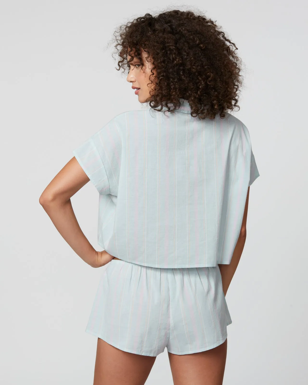 Sunburst Striped Sleep Short