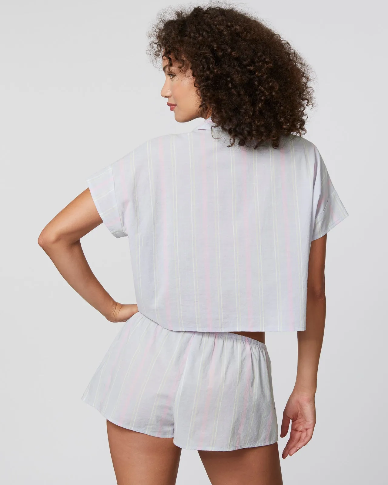 Sunburst Striped Sleep Short